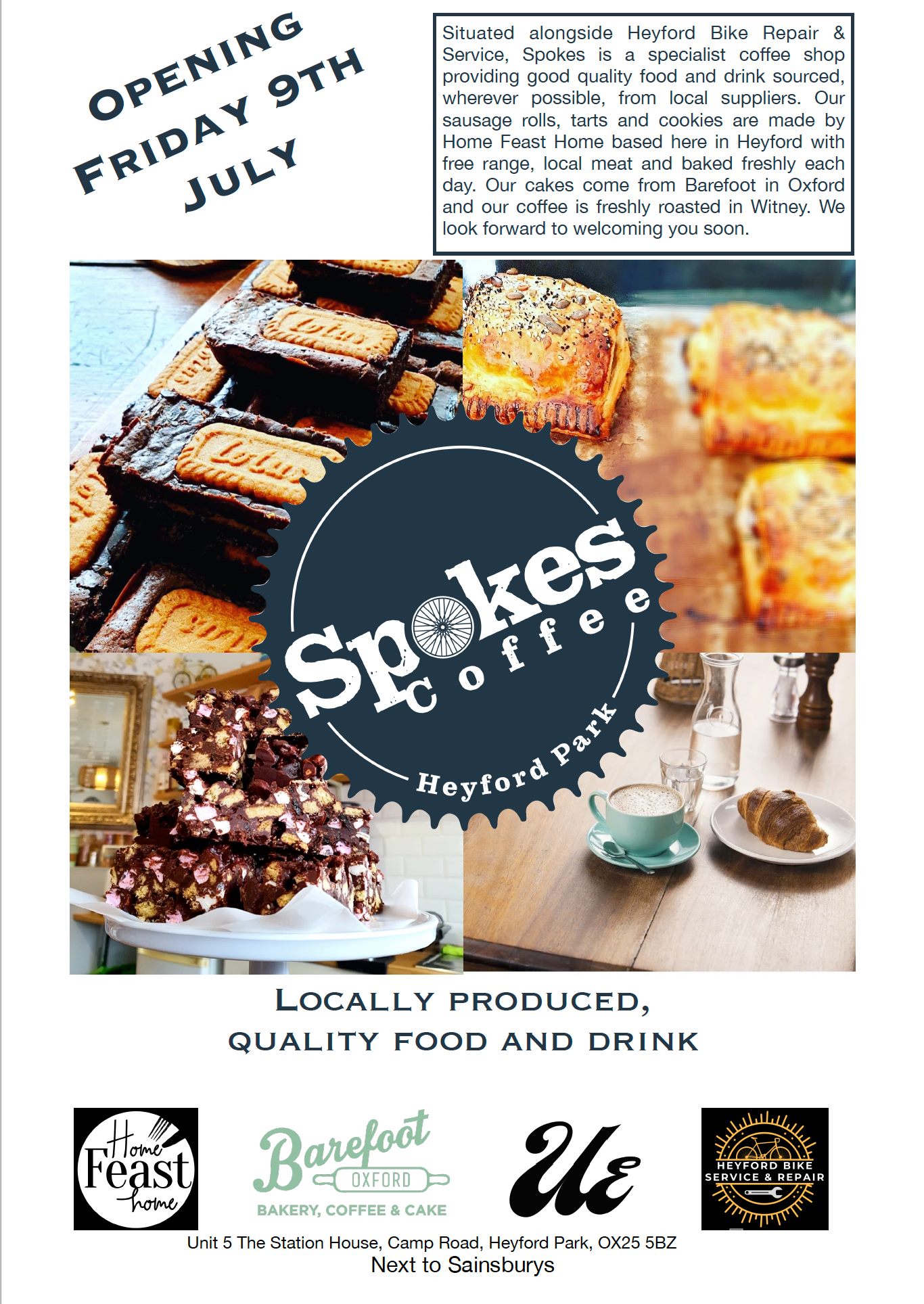Spokes Coffee Opening Soon! Upper Heyford village website
