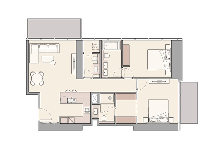 Upper House by Ellington, Dubai Ellington Upper House, JLT