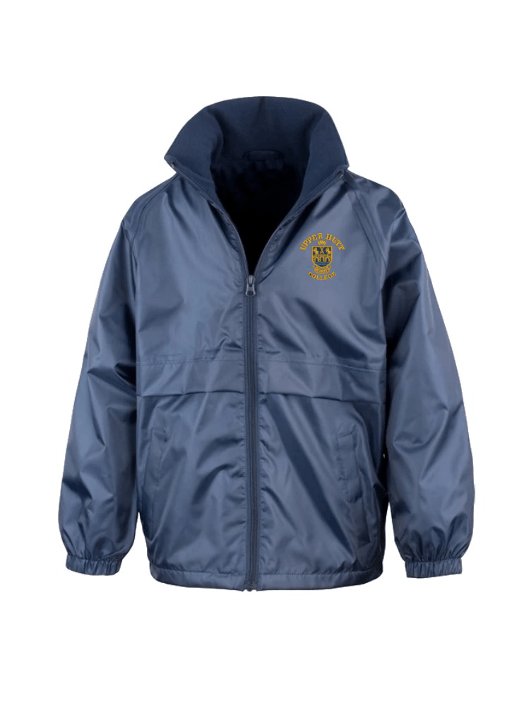 Upper Hutt College Lite Jacket Navy Upper Hutt College