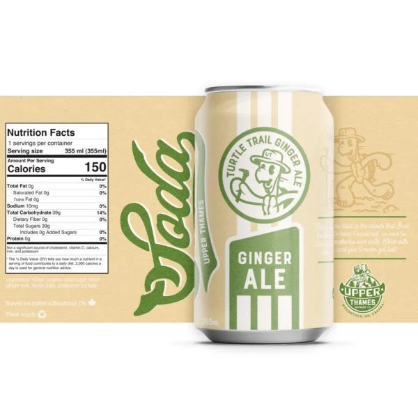 Turtle Trail Ginger Ale Upper Thames Brewing Company
