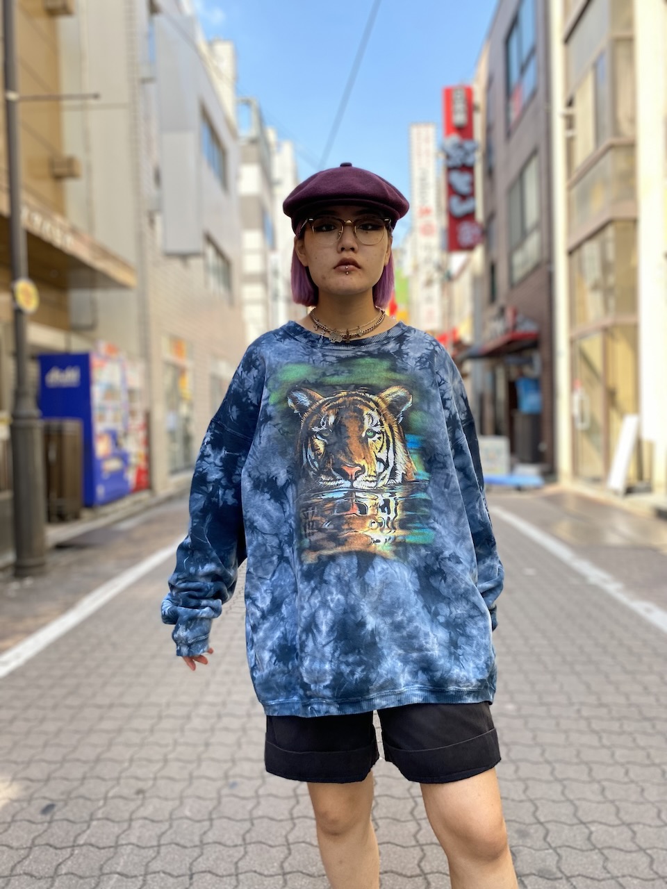 TieDye Tiger style upperupper