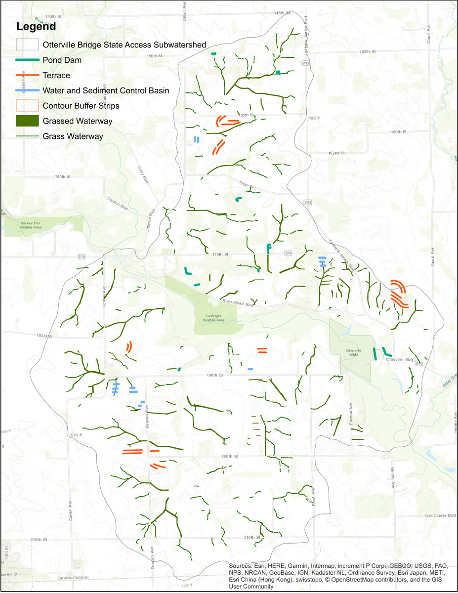 Otterville Bridge State AccessWapsipinicon River Upper Wapsi River
