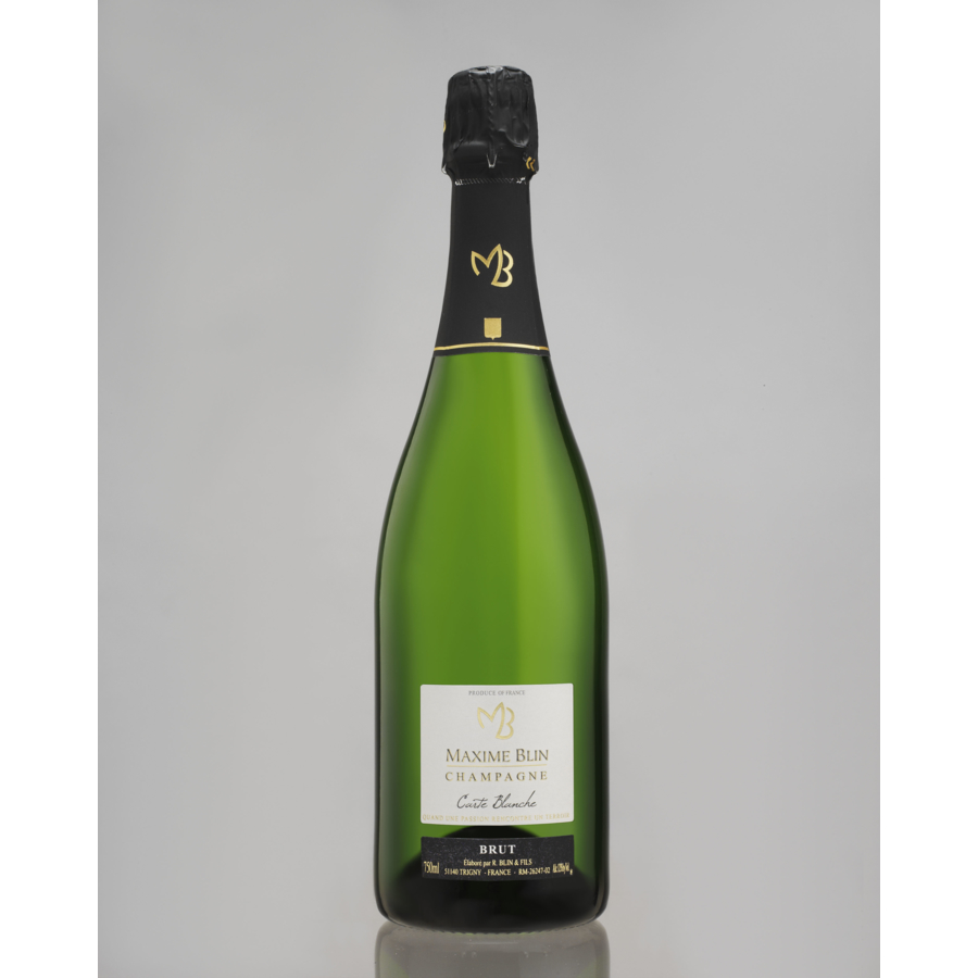Carte Blanche CHAMPAGNE MAXIME BLIN Find all the French wines and