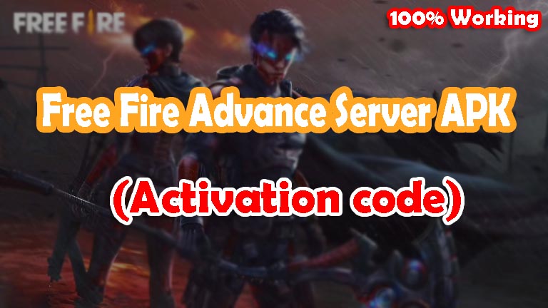 Free Fire Advance Server Code [APK Download] FF