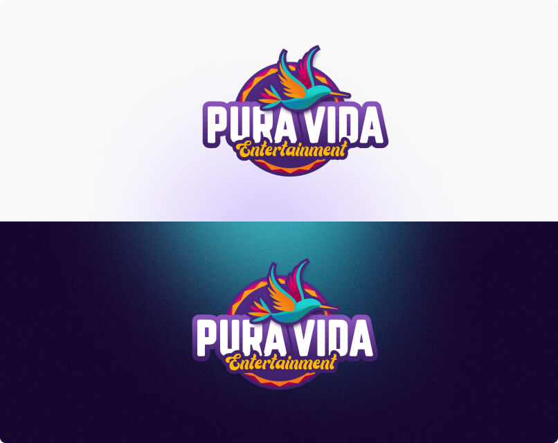 Pura Vida Logo UPQODE