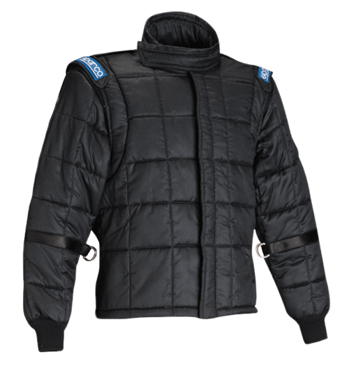 Sparco X20 2pc Drag Racing Jacket (Drag SFI 20) size 52 color Black