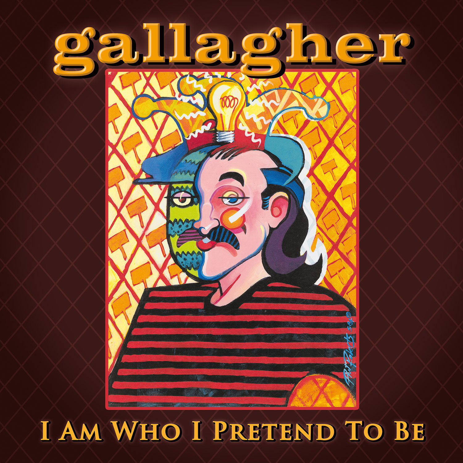Gallagher "I Am Who I Pretend To Be" Uproar Entertainment Stand