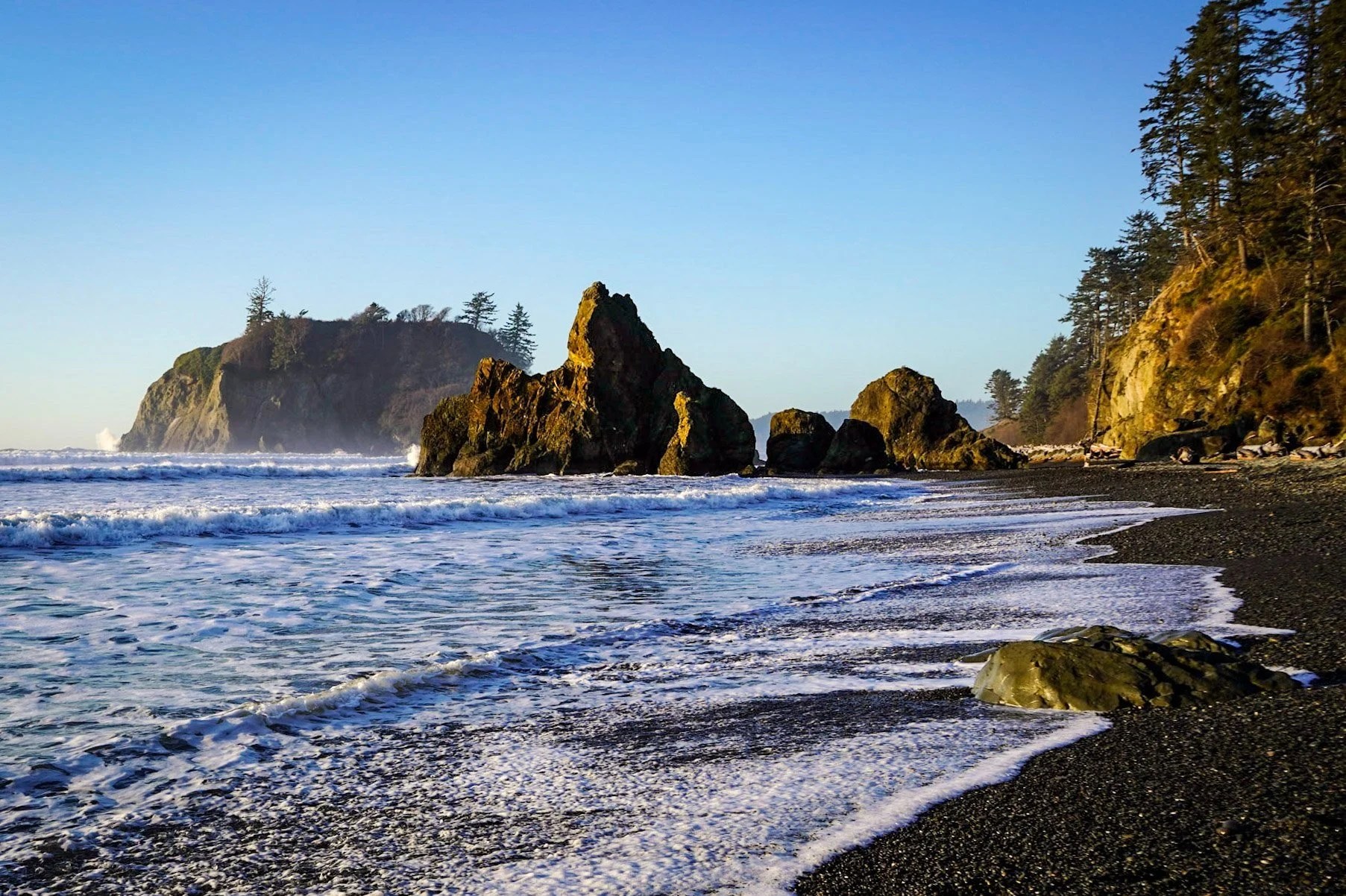 Beach Olympic Peninsula Lodging