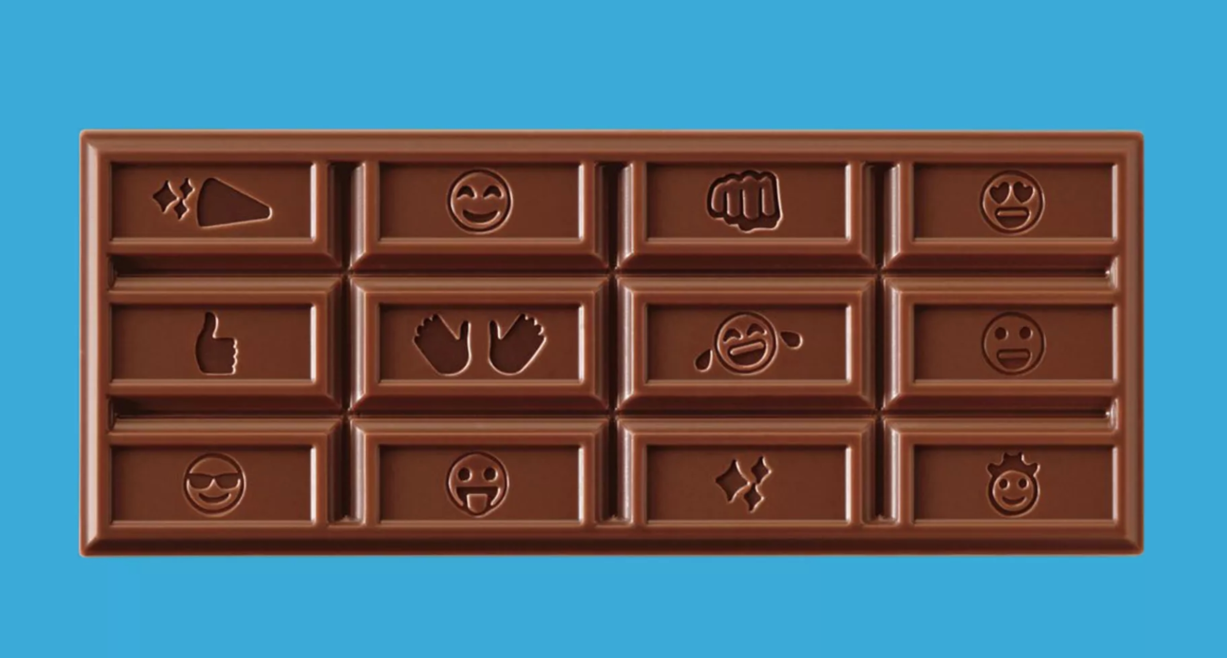 The Hershey's Bar Has Been Redesigned With Emojis