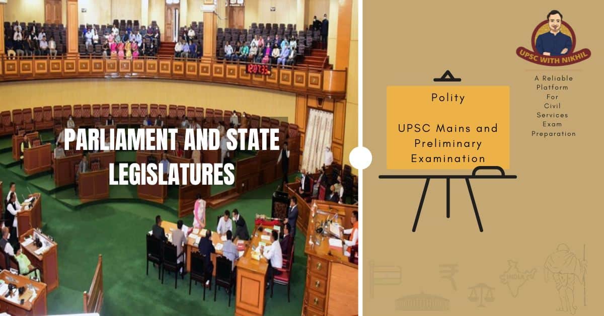 Parliament And State Legislatures