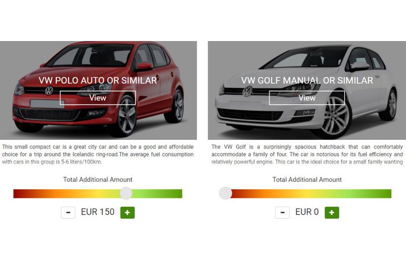 Upselling for Car Rentals UpsellGuru