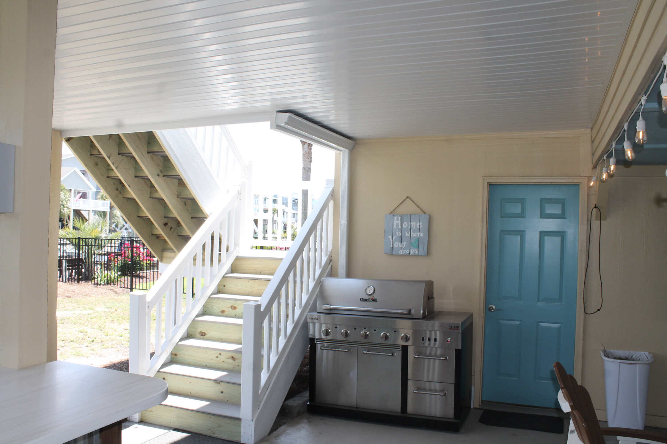 Small Gutter Example | UpSide Deck Ceiling