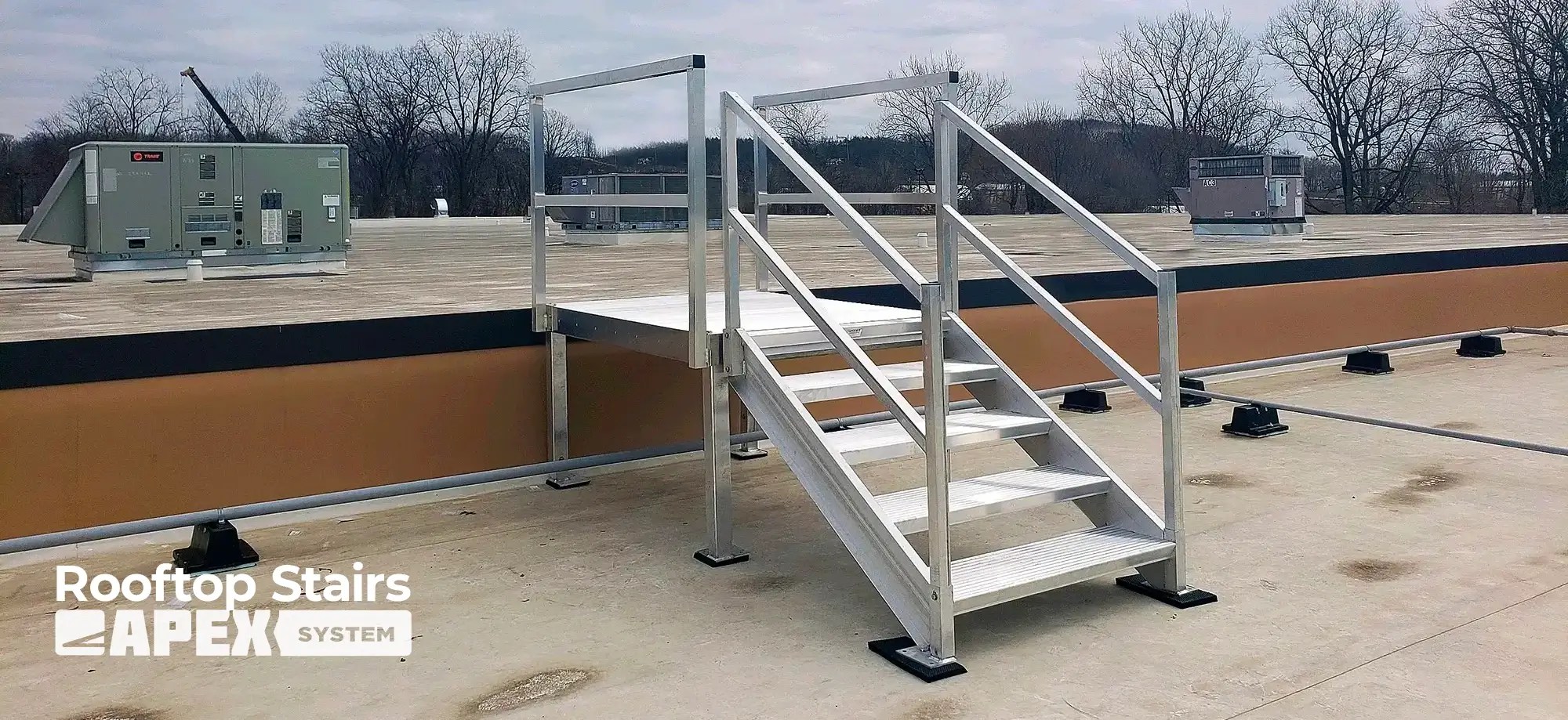 Roof Mounted Stairs Upside Innovations