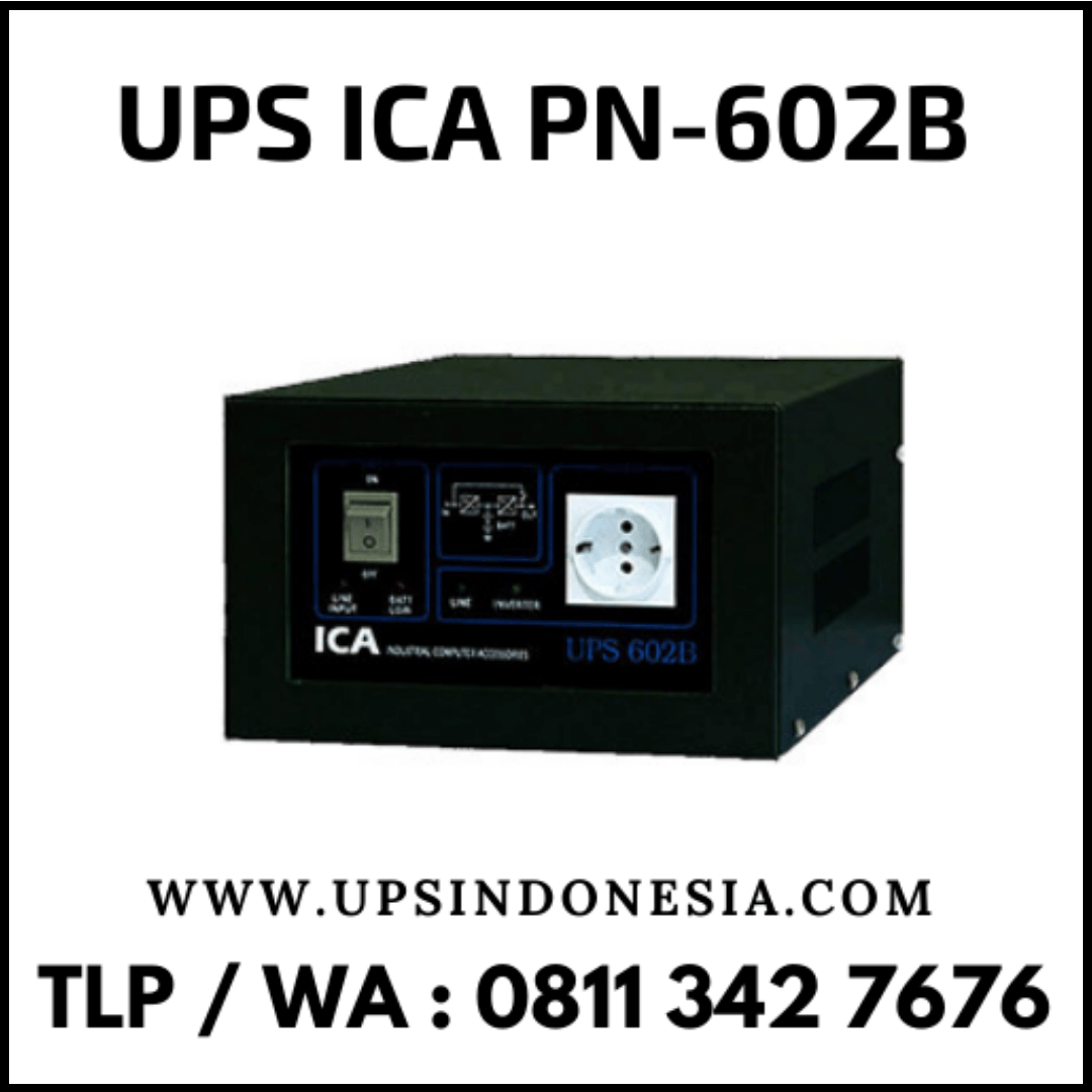UPS ICA PN602B 1200VA,DISTRIBUTOR UPS ICA 1200VA