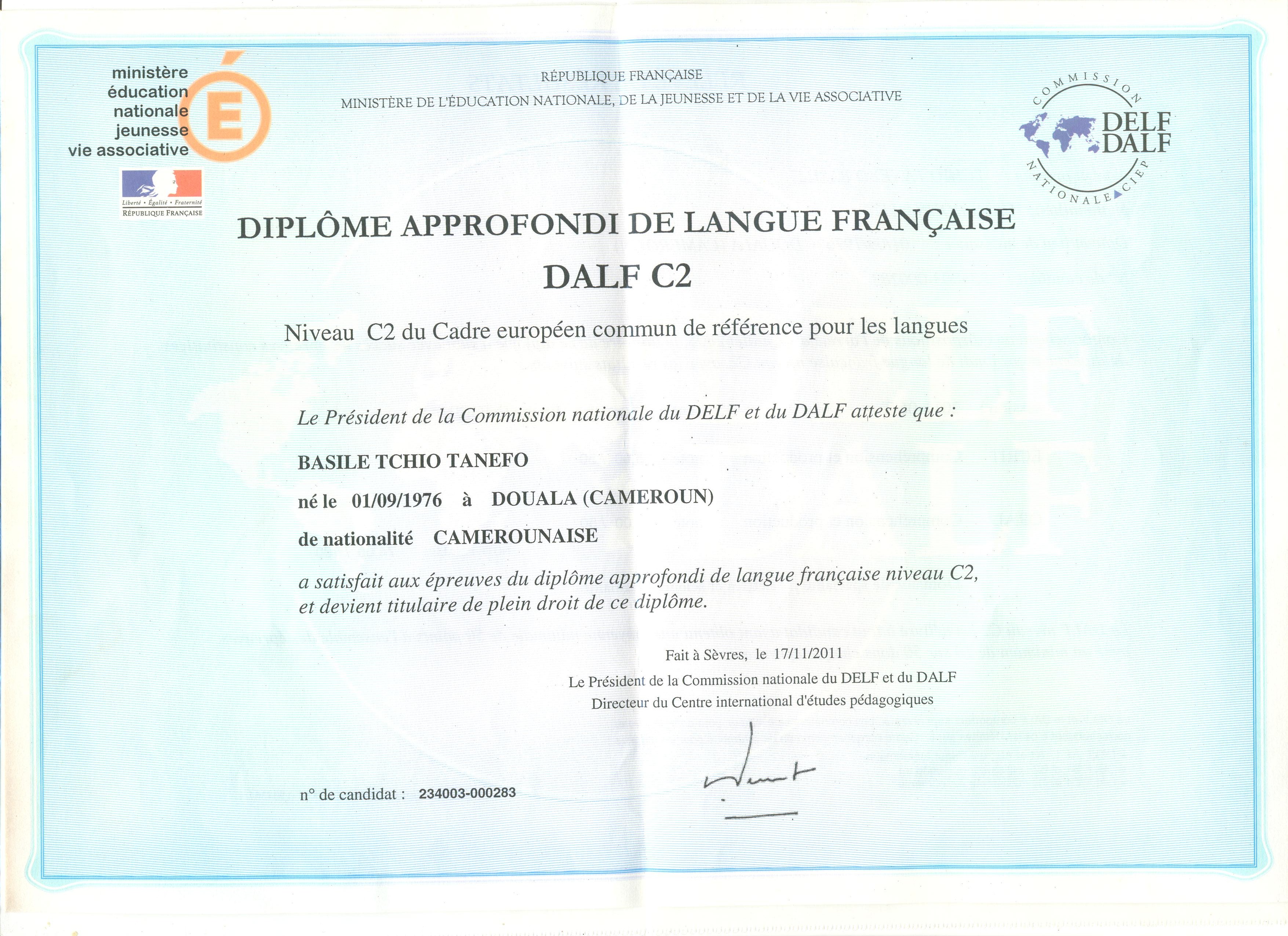 Tutor Tchio Basile id20253 French, German UpSkillsTutor