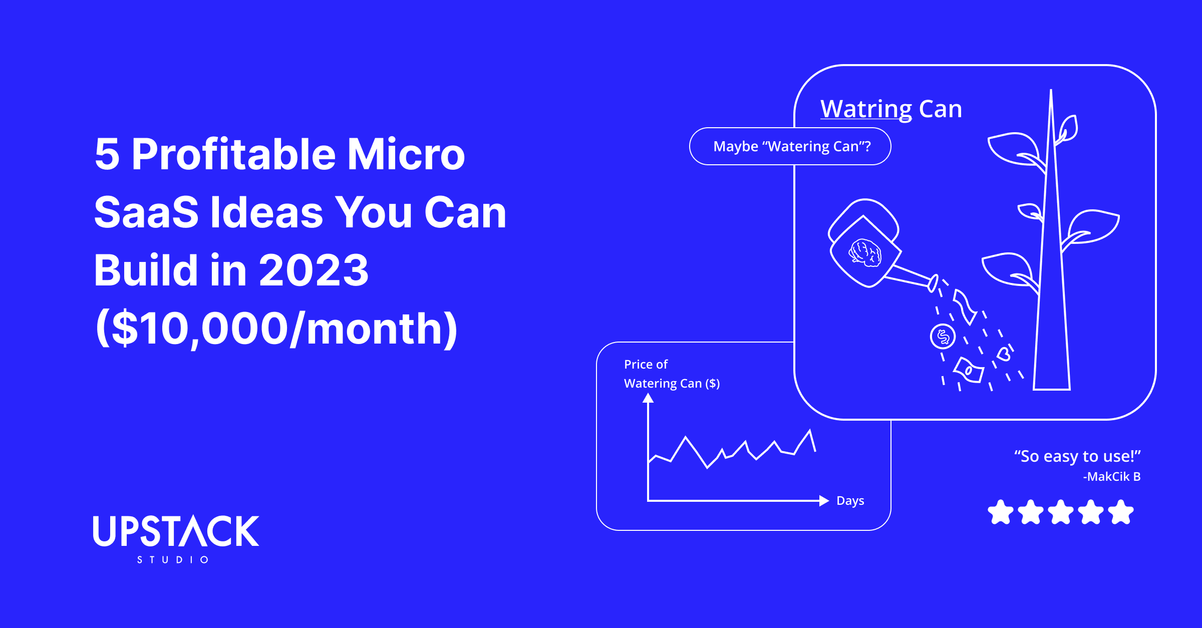 5 Profitable Micro SaaS Ideas ANYONE Can Build (2023)