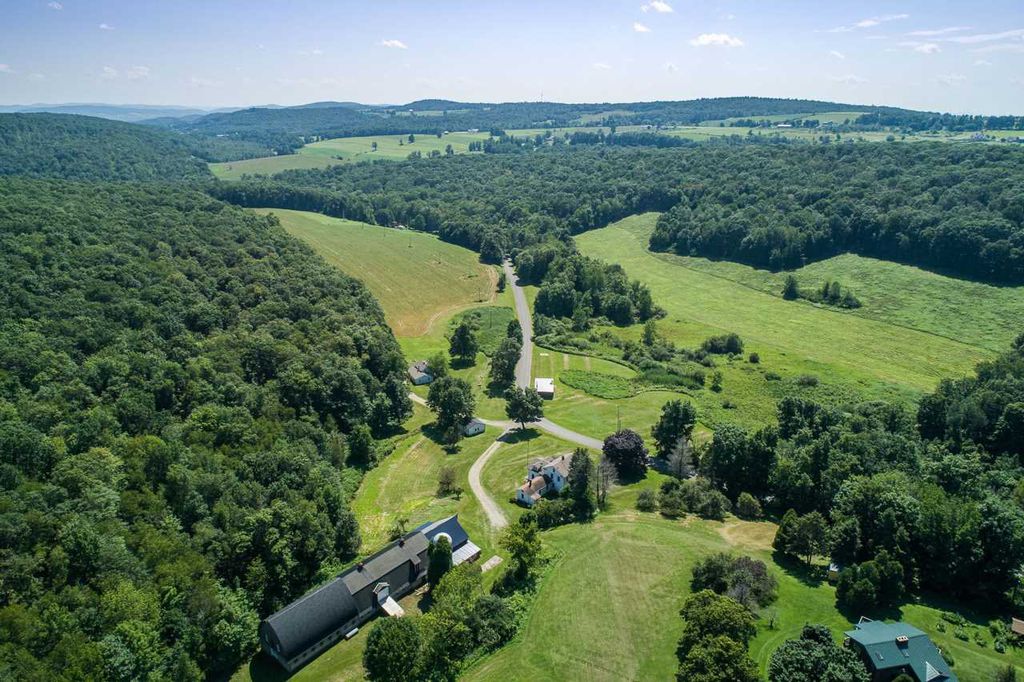 Millerton Farm For Sale on 88 acres, Two Farmhouses, and Charming Barn