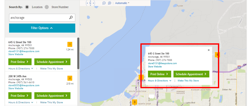 store near me4 UPS Tracking