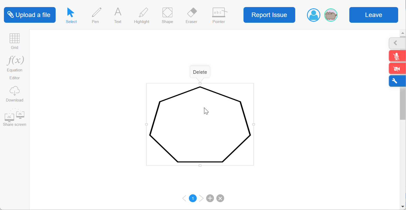 How to Select, Move, & Resize Whiteboard Items Upswing