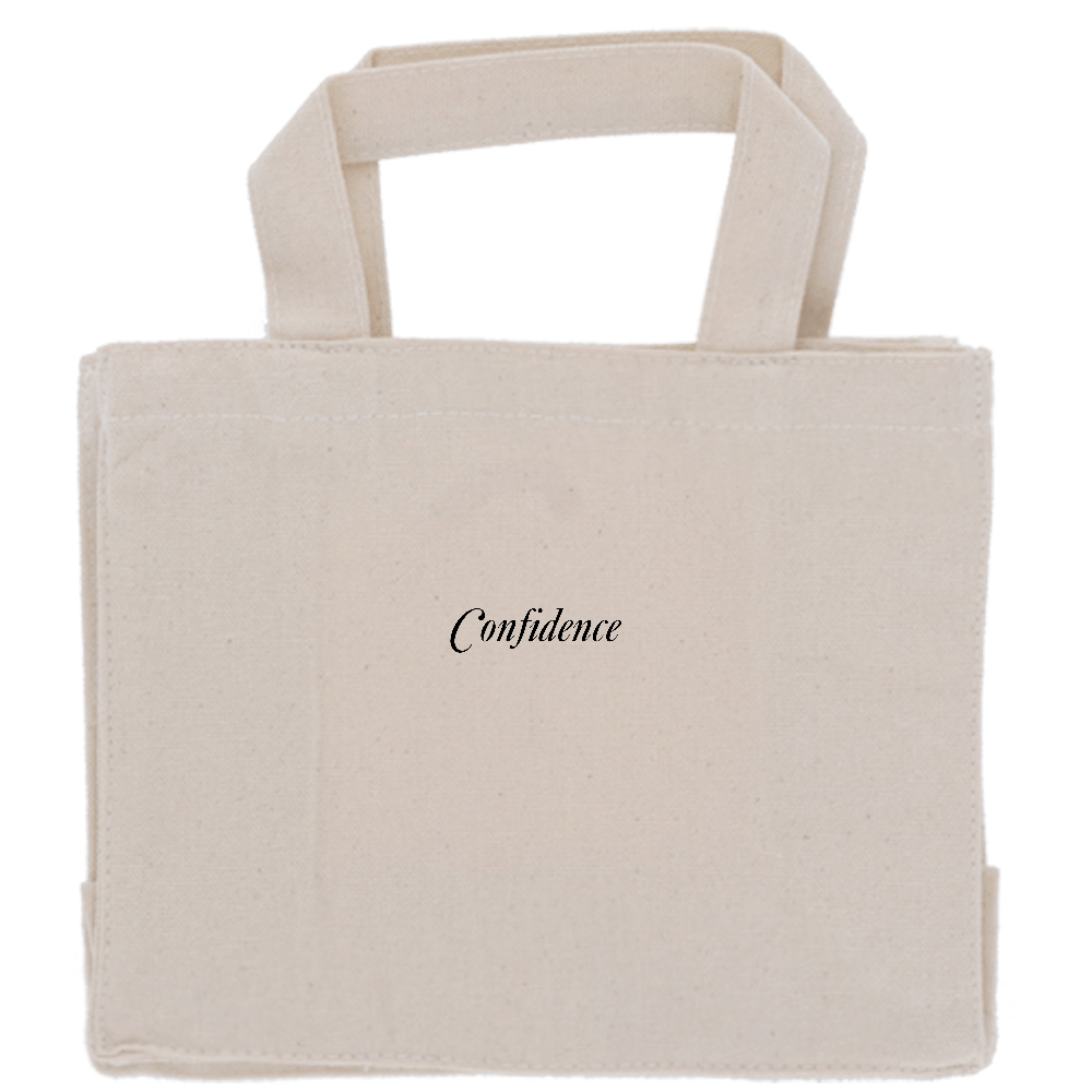 Confidence キャンバスボックスランチトートオリジナルTシャツのUPT