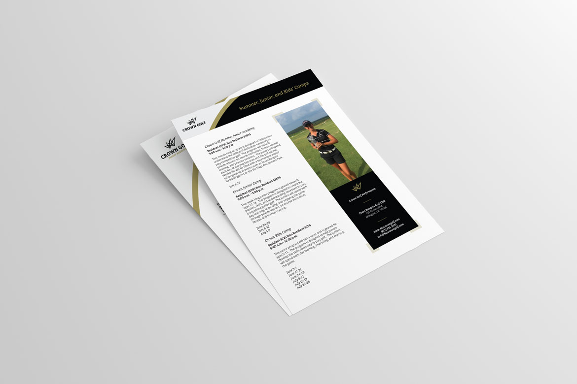 Justin Poynter / Crown Golf Uptimize Design