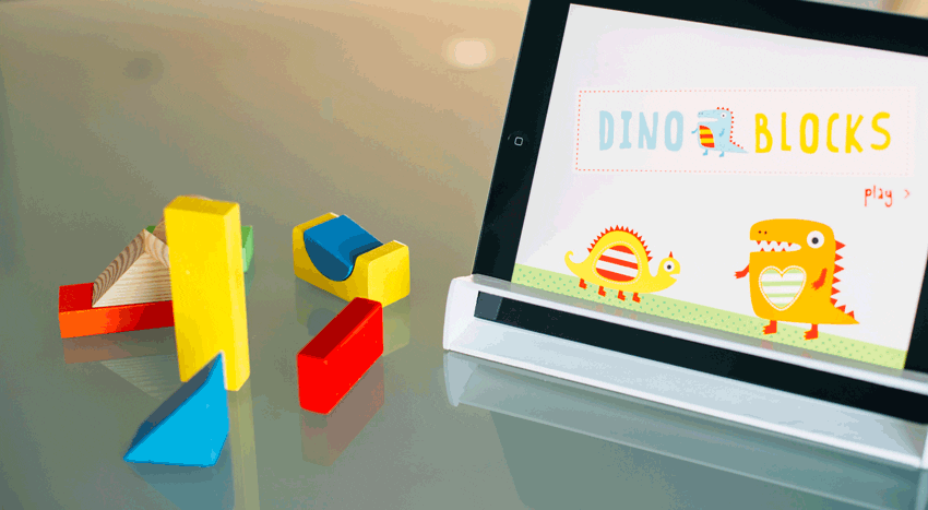 Magik Play combina jogos de ipad com blocos de madeira