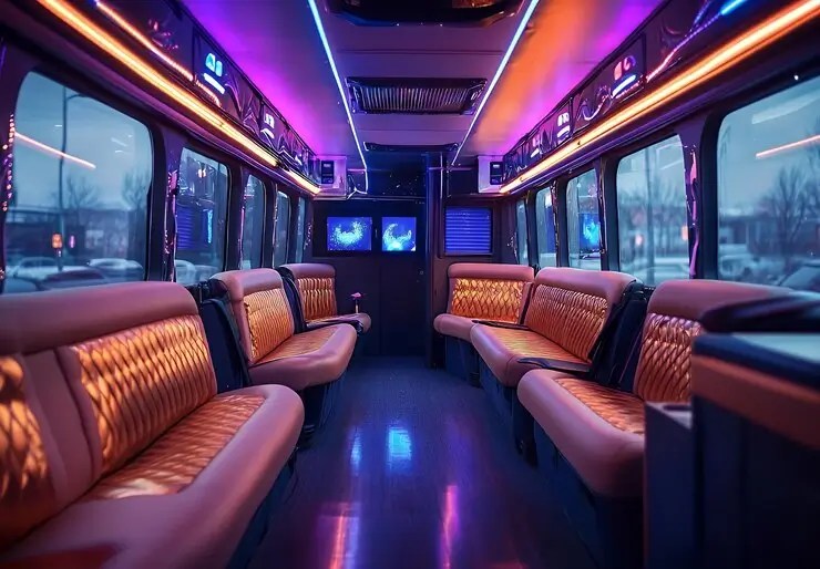 Party Bus Rental in Springfield VA Luxury Party Bus Services
