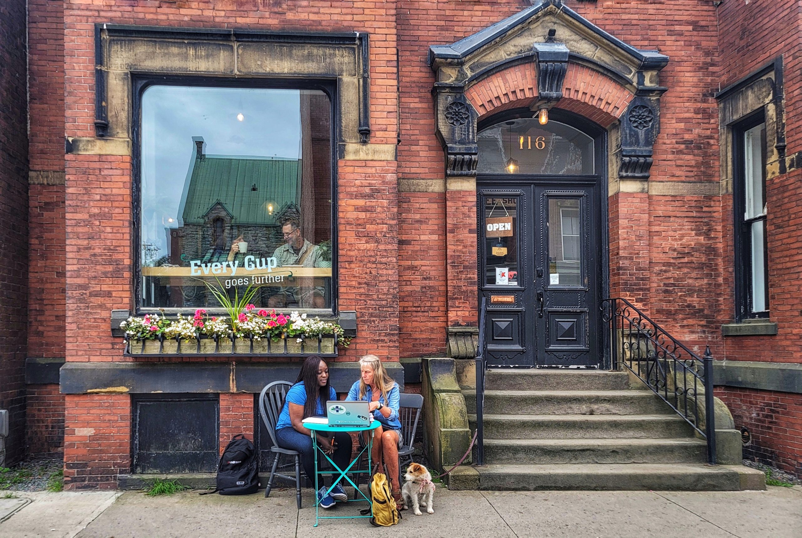 Visitors Uptown Saint John