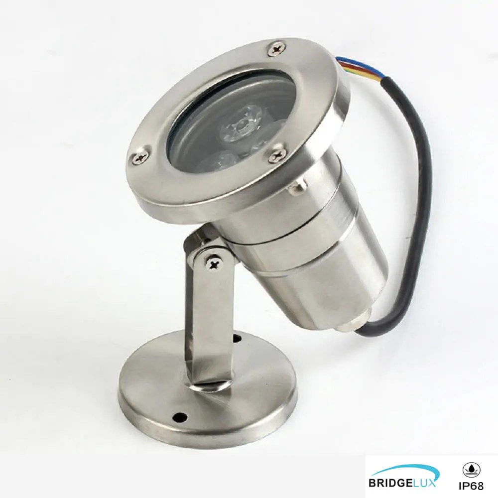 12V 3W Waterproof Fountain Lights - Upward Lighting: Outdoor