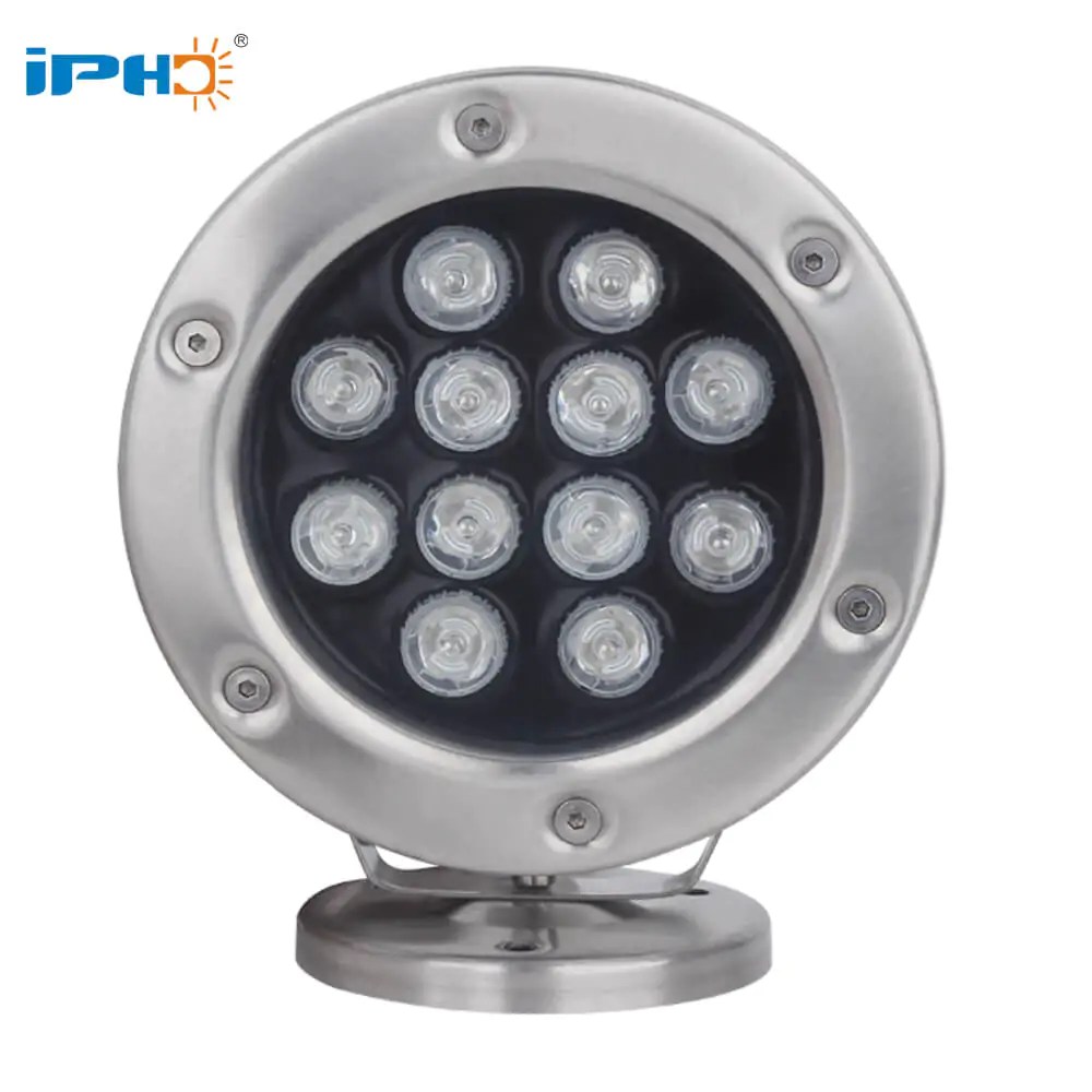 12V 12W Low Voltage Underwater Led Lights Upward Lighting Outdoor