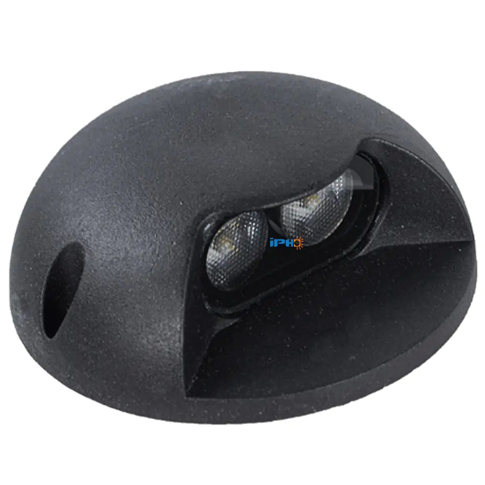 2W Surface Mounted Ground Lights for Driveways Upward Lighting