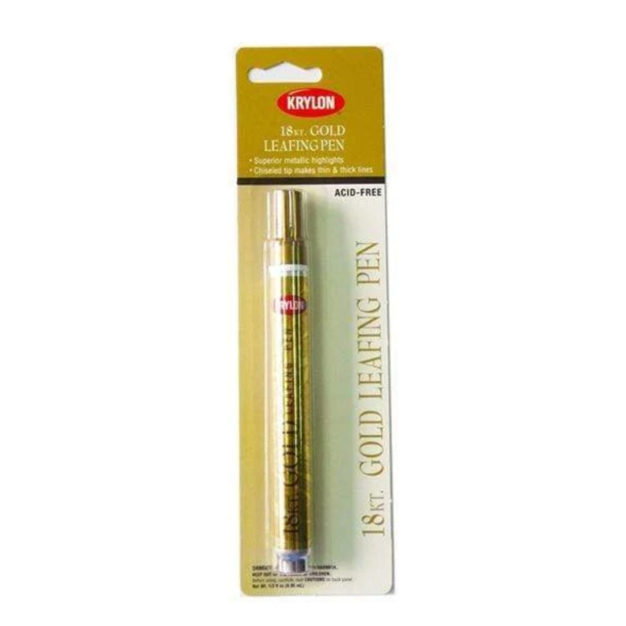 Krylon 18kt Gold Leafing Pen Upwards Art Studio