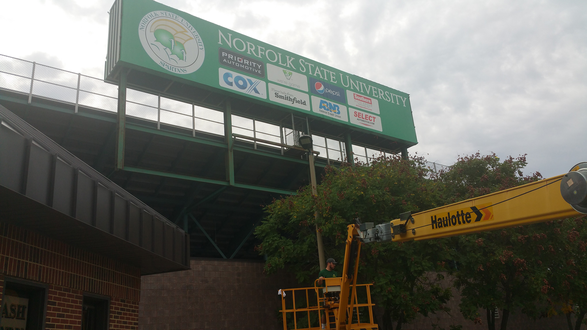 Outdoor Banners • Upward Signs Virginia Beach, VA