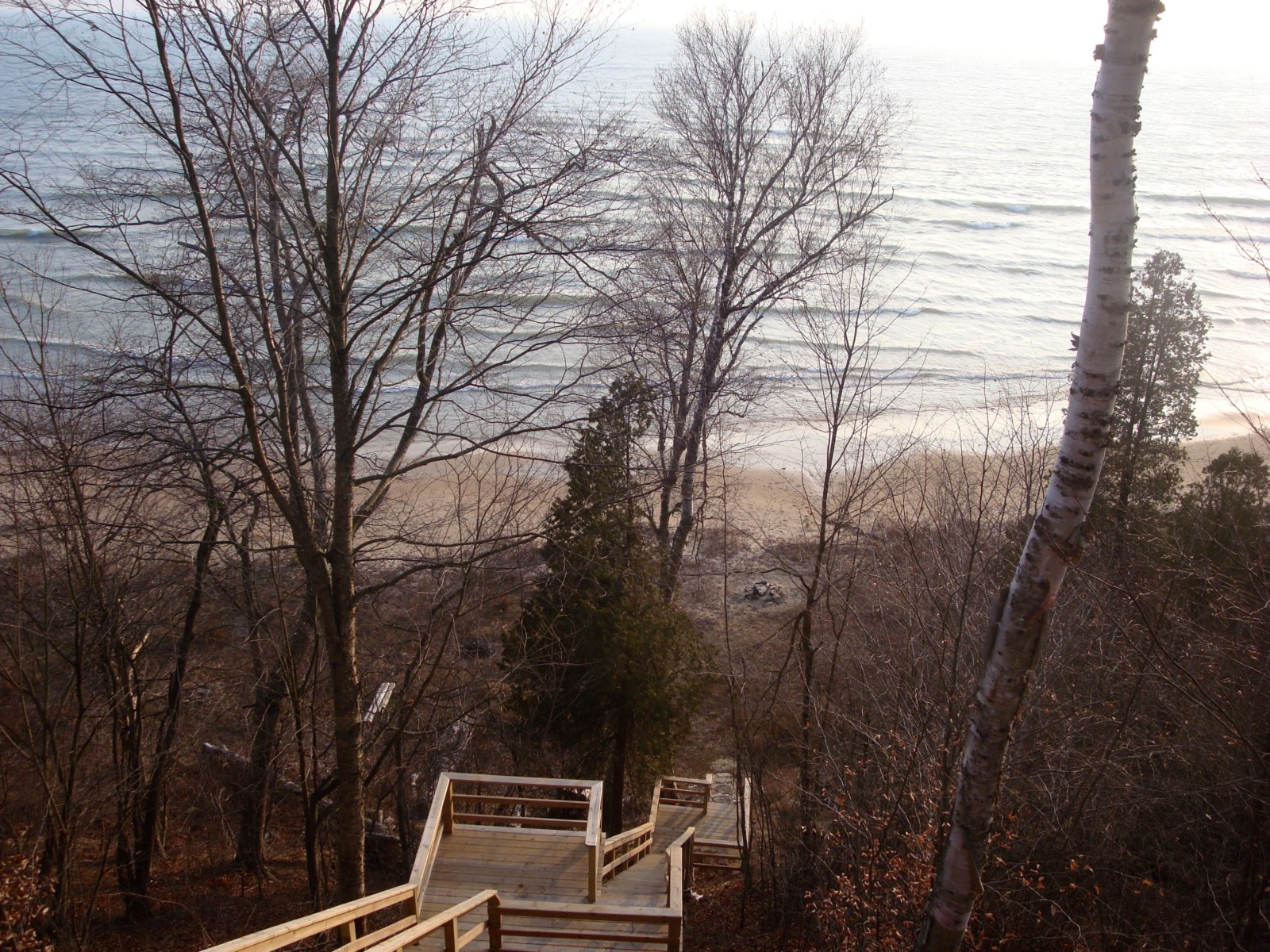 Garden Peninsula Log Home SOLD U.P. Waterfront