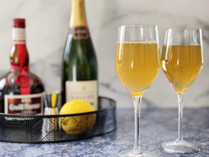 Grand 75 Champagne & Grand Marnier cocktail Urbaine City