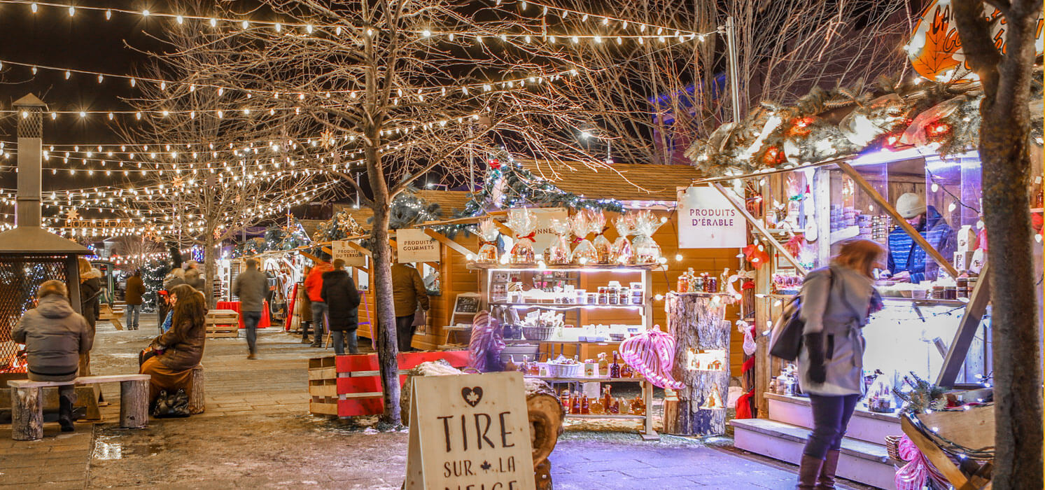 Christmas Markets 2023 in Montreal and Quebec Urbaine City