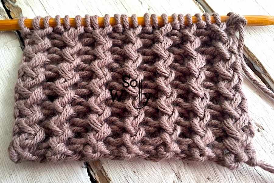 Amazing! How to knit the Rickrack Rib Stitch