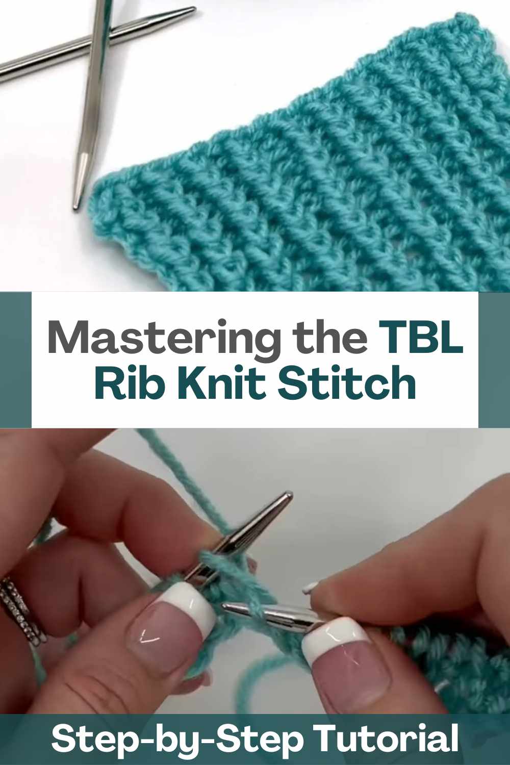 Mastering the TBL Rib Knit Stitch A StepbyStep Tutorial