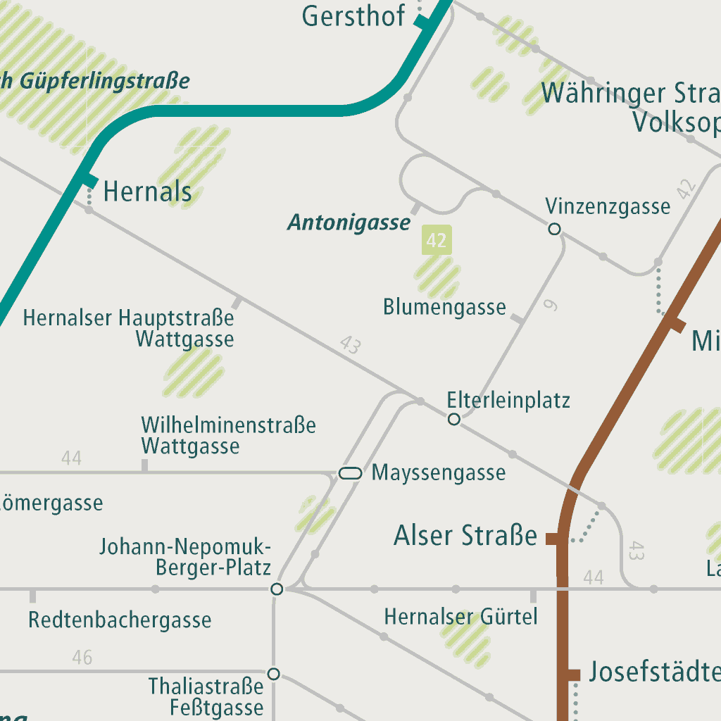 Map Of Vienna Austria Train Stations Maps of the World