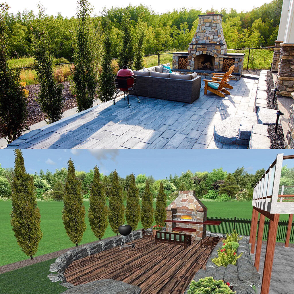 Calgary landscape design gallery Urban Oasis Developments