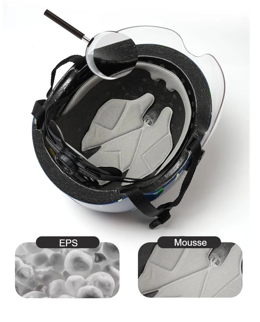 Child bike helmet with visor for boys and girls 2 to 10 years Urban Wheelers