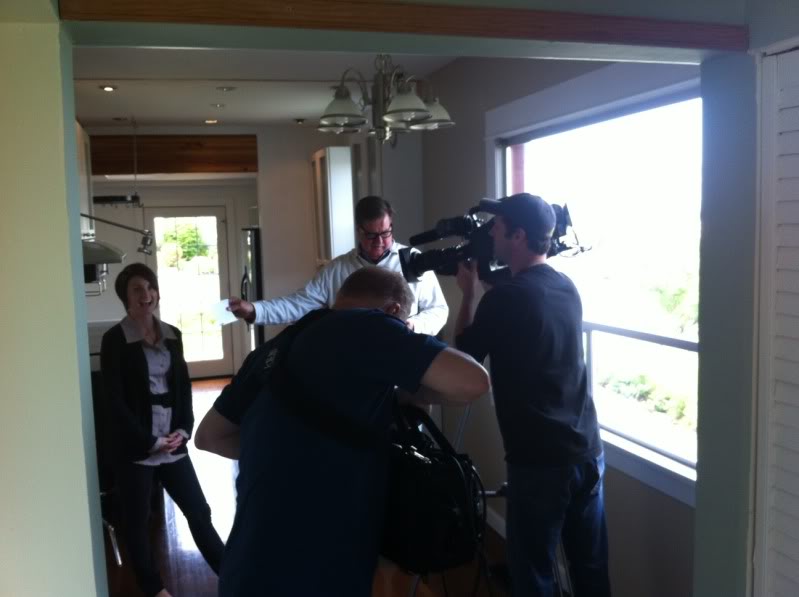 AND...that's a wrap! HGTV's House Hunters Seattle UrbanAsh Real Estate