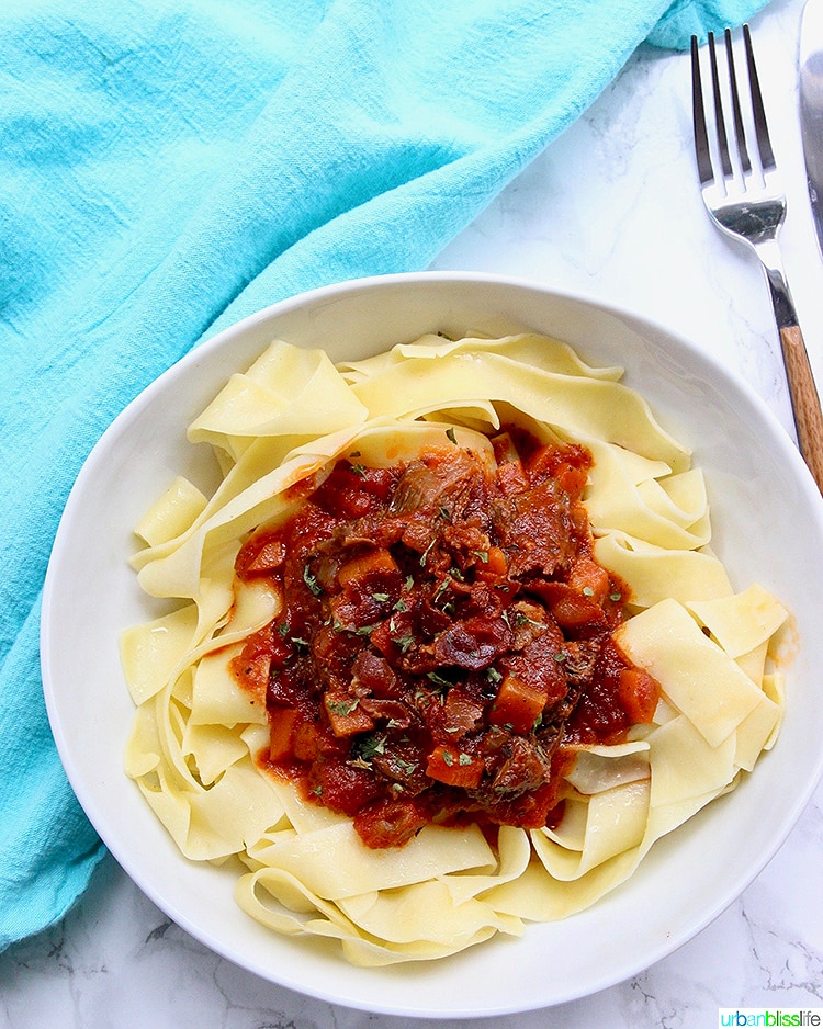 Easy Instant Pot Short Rib Ragu Urban Bliss Life