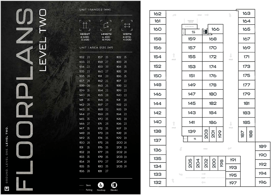 Floor Plan Strata Storage Facilities Luxury car storage UrbanBox