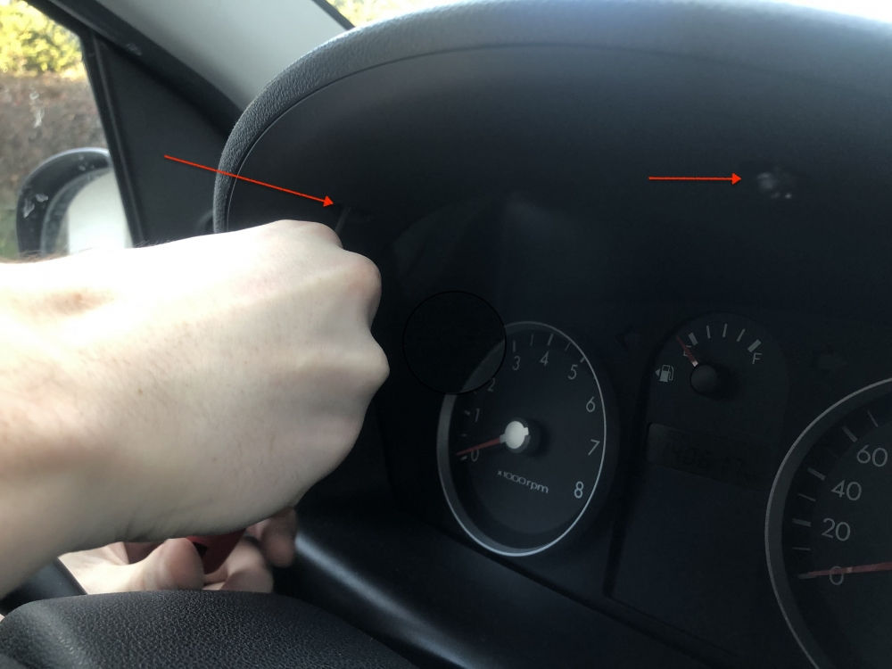 Simple DIY Blog Replacing dashboard lights Hyundai Getz