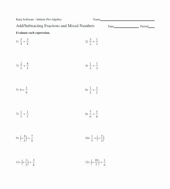 25 Multiplying and Dividing Fractions Kuta Softball Wristband Template