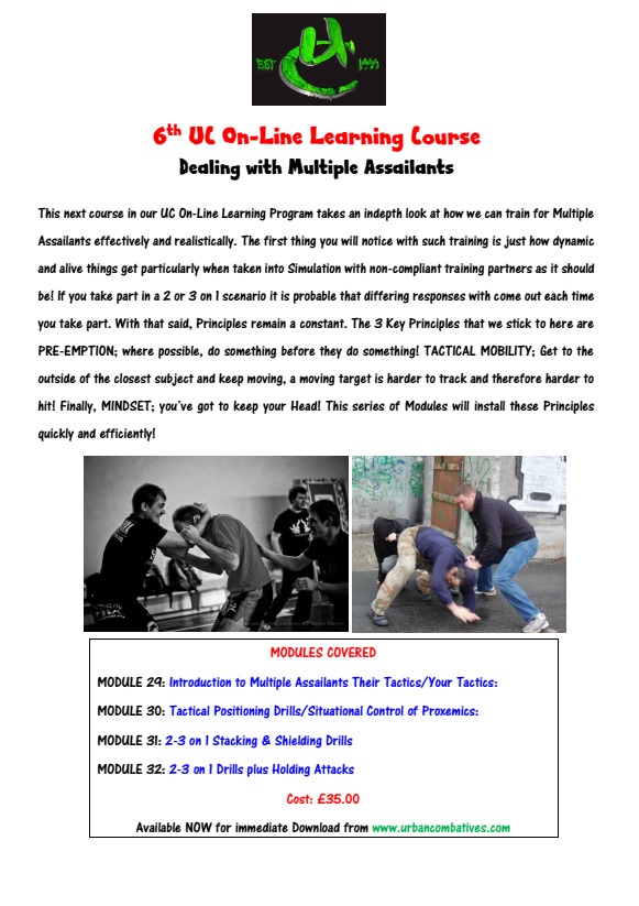 UC Online Course 6 Urban Combatives
