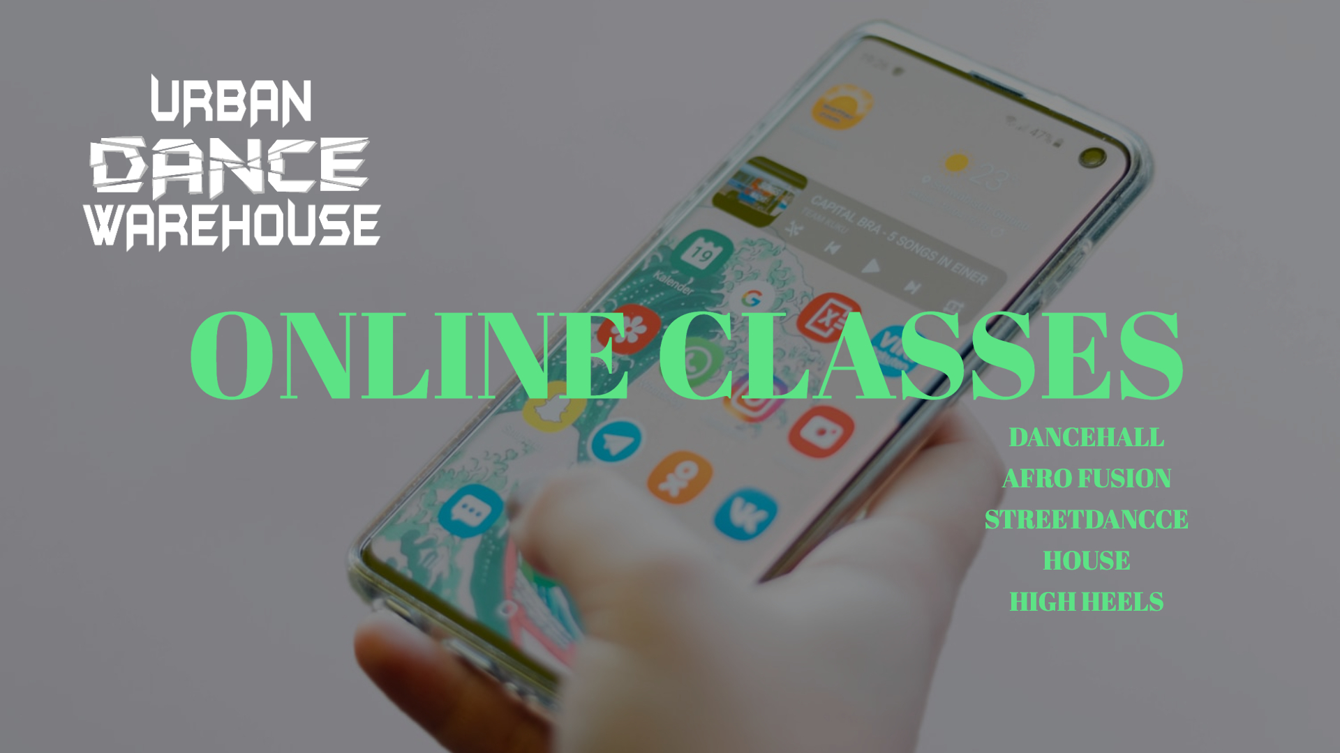 Startsida Urban Dance Warehouse