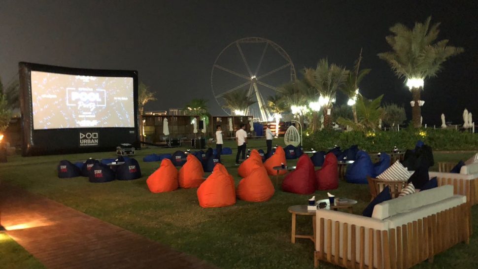 Outdoor Cinema Beach Cinema Urban Entertainment