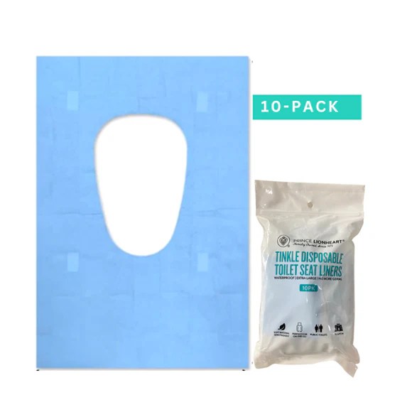 Prince Lionheart Disposable Toilet Seat Liner (Pack of 10) Urban